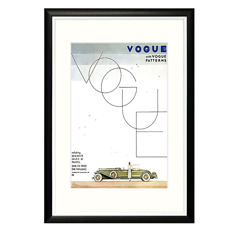 Постер Vogue June 1930 Мульти Постер Vogue June 1930 Мульти в Челябинске | Loft Concept