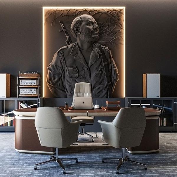 Барельеф MONTE Барельеф MONTE в Челябинске | Loft Concept