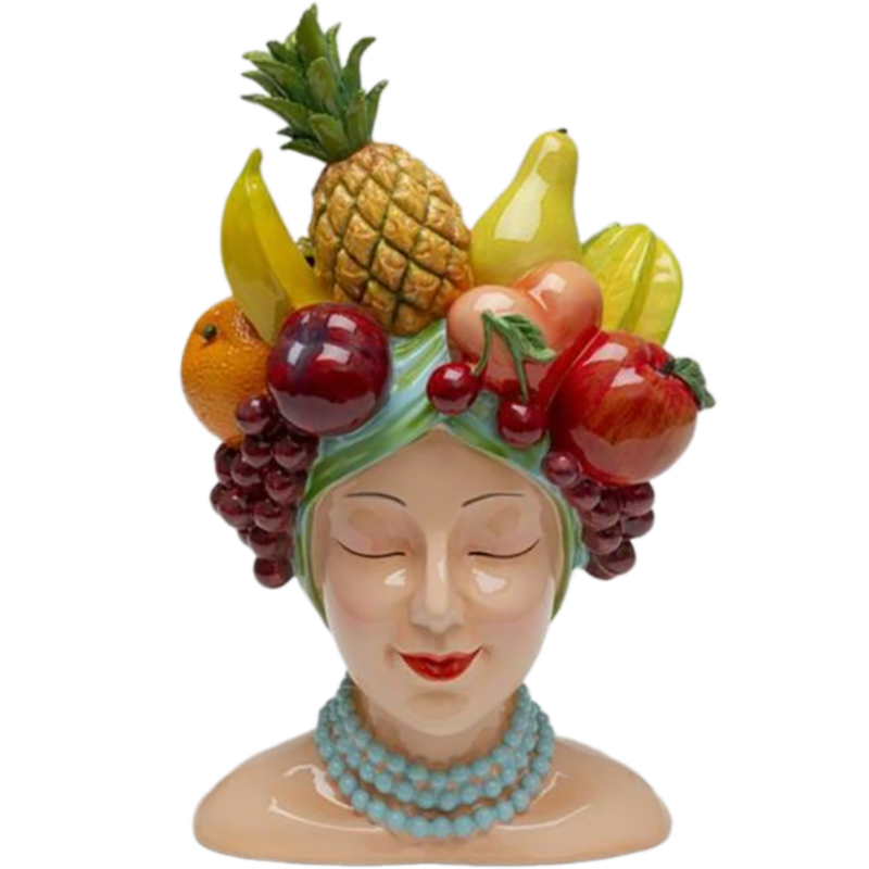 Ваза Fruit Woman Красный Желтый Бежевый Оранжевый Зеленый Ваза Fruit Woman Красный Желтый Бежевый Оранжевый Зеленый в Челябинске | Loft Concept