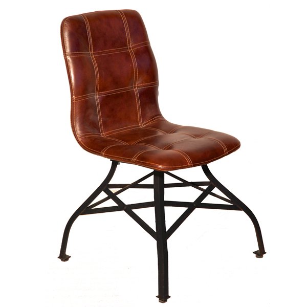 Барный стул Vintage Chair Коричневый Черный Барный стул Vintage Chair Коричневый Черный в Челябинске | Loft Concept