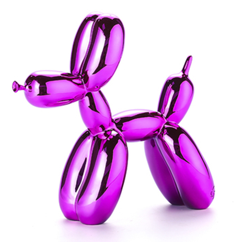 Статуэтка Jeff Koons Balloon Dog medium Purple Пурпурно-фиолетовый Статуэтка Jeff Koons Balloon Dog medium Purple Пурпурно-фиолетовый в Челябинске | Loft Concept