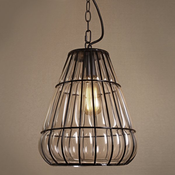 Подвесной светильник Metal Mesh and Glass Pendant III Подвесной светильник Metal Mesh and Glass Pendant III в Челябинске | Loft Concept