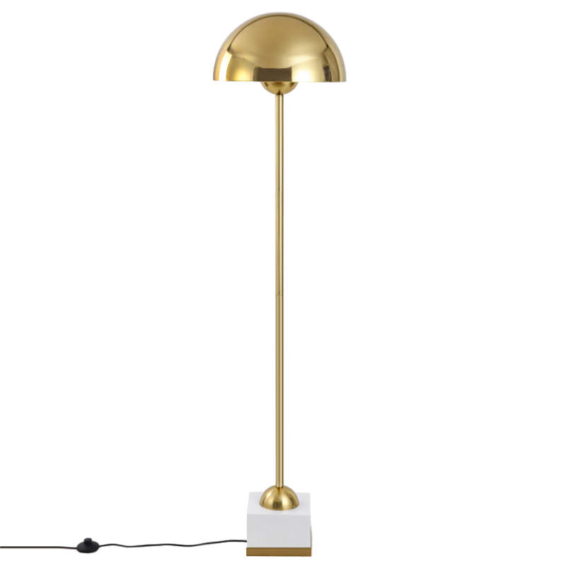 Торшер Riverside Floor Lamp Золотой Торшер Riverside Floor Lamp Золотой в Челябинске | Loft Concept