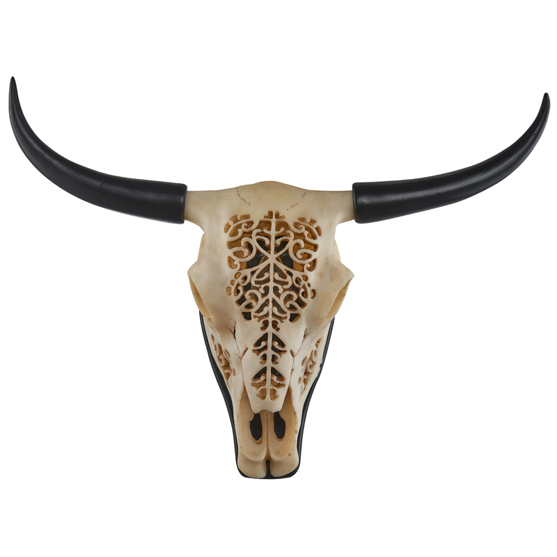 Бра Bull Skull Sconce ivory ( слоновая кость ) Черный Бра Bull Skull Sconce ivory ( слоновая кость ) Черный в Челябинске | Loft Concept