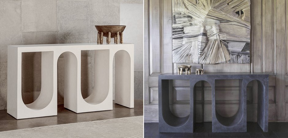 Консоль ROXBURY CONSOLE Grey Консоль ROXBURY CONSOLE Grey - Loft-Concept в Челябинске