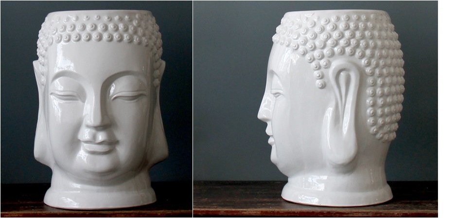 Керамический табурет White buddha Керамический табурет White buddha - Loft-Concept в Челябинске