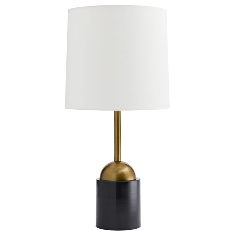 Дизайнерская настольная лампа GROVE LAMP Черный Белый Золотой Дизайнерская настольная лампа GROVE LAMP Черный Белый Золотой в Челябинске | Loft Concept