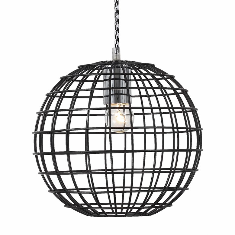 Люстра Iron Farm Cage Pendant Black Черный Люстра Iron Farm Cage Pendant Black Черный в Челябинске | Loft Concept