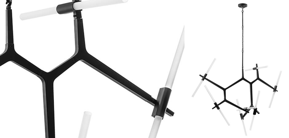 Люстра Агнес Chandelier Black 14 Люстра Агнес Chandelier Black 14 - Loft-Concept в Челябинске
