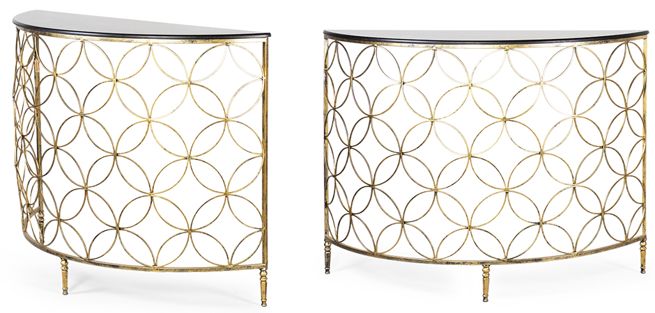 Комплект консолей Gold Lace Console Комплект консолей Gold Lace Console - Loft-Concept в Челябинске