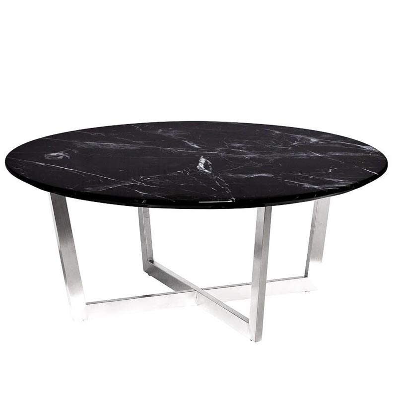 Кофейный стол Adamson Coffee Table Серебряный Кофейный стол Adamson Coffee Table Серебряный в Челябинске | Loft Concept