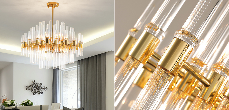 Люстра Luxxu Waterfall Round suspension Люстра Luxxu Waterfall Round suspension - Loft-Concept в Челябинске