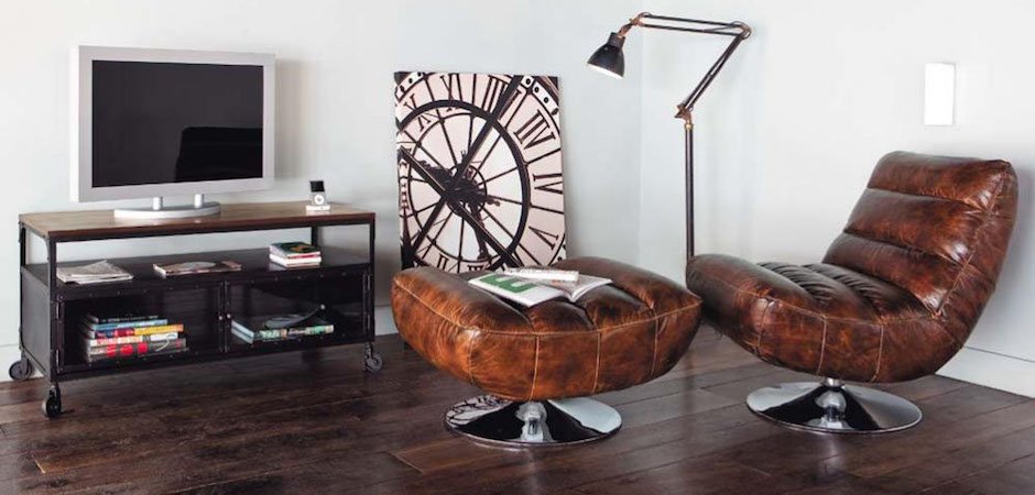 Тумба в стиле Индастриал на колёсах Industrial Bar Oak Chest mini Тумба в стиле Индастриал на колёсах Industrial Bar Oak Chest mini - Loft-Concept в Челябинске