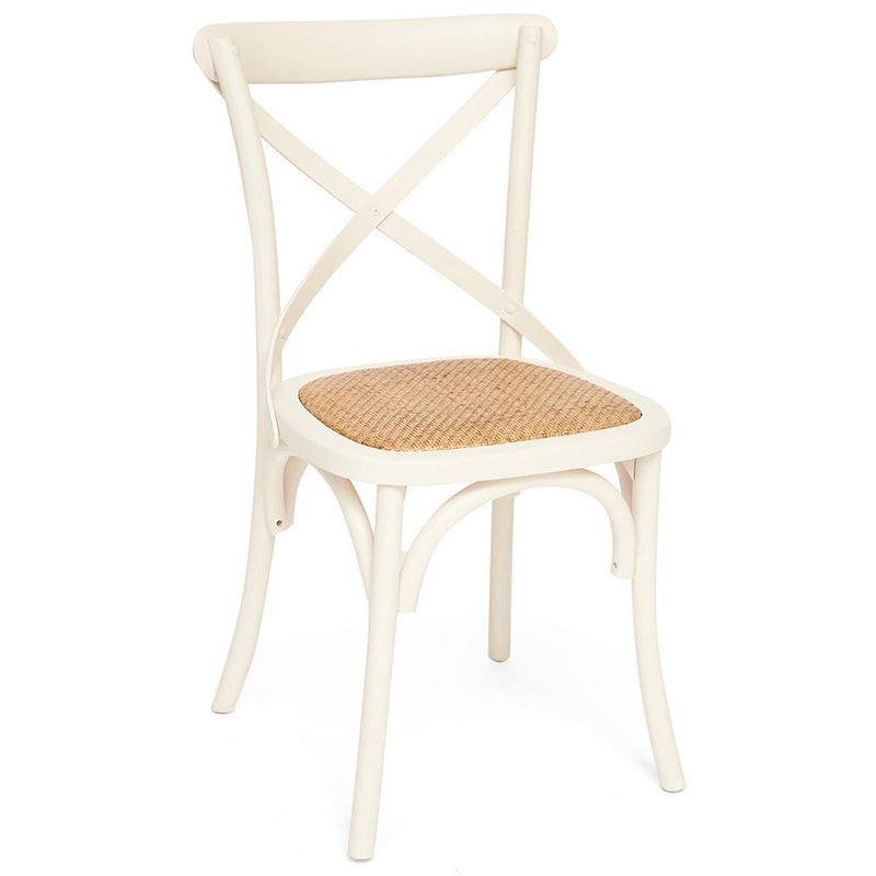 Стул Chaise Provence en Bois blanc белый Белый Бежевый Стул Chaise Provence en Bois blanc белый Белый Бежевый в Челябинске | Loft Concept