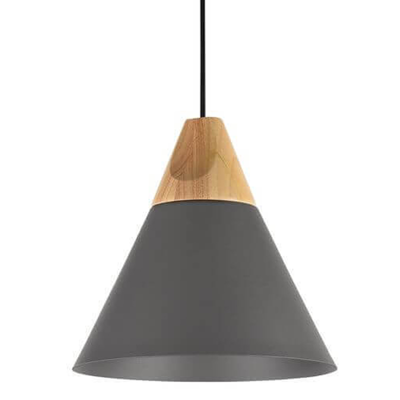 Подвесной светильник Opaque Light grey 22 Серый Коричневый Подвесной светильник Opaque Light grey 22 Серый Коричневый в Челябинске | Loft Concept