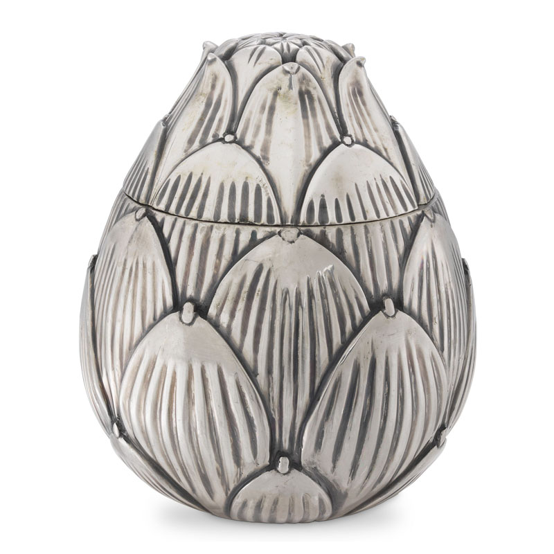 Шкатулка Eichholtz BOX ARTICHOKE Серебро винтаж Шкатулка Eichholtz BOX ARTICHOKE Серебро винтаж в Челябинске | Loft Concept