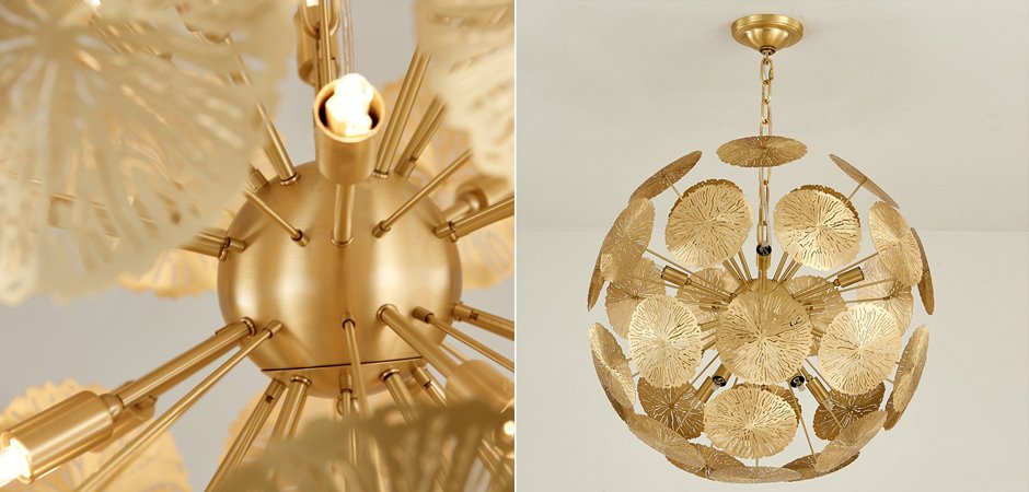 Люстра GLOBAL VIEWS LILY PAD Chandelier Люстра GLOBAL VIEWS LILY PAD Chandelier - Loft-Concept в Челябинске