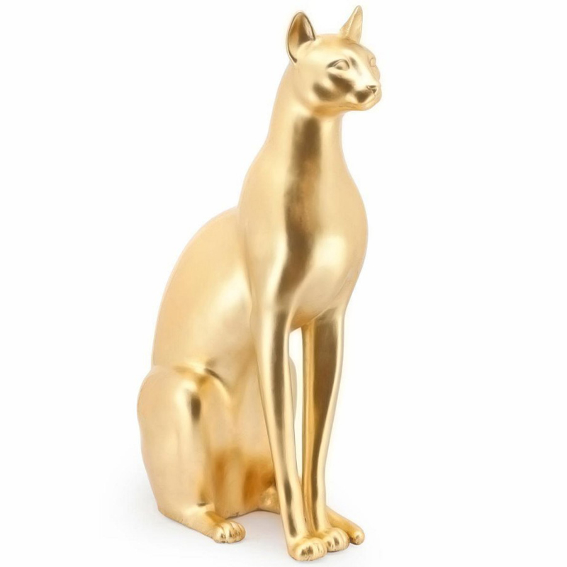 Статуэтка Abhika Egyptian Cat Gold Золотой в Челябинске | Loft Concept 