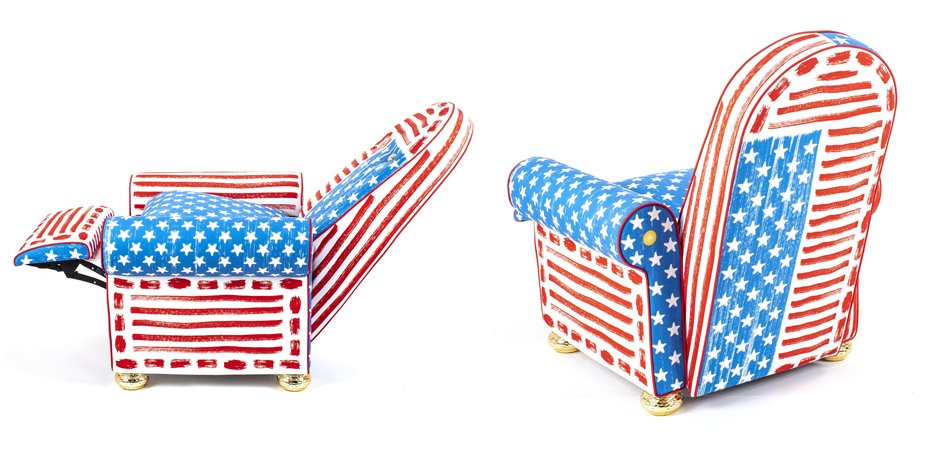 Кресло Seletti Lazy Painter USA Кресло Seletti Lazy Painter USA - Loft-Concept в Челябинске