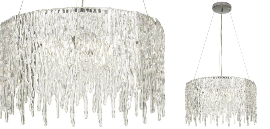 Люстра Cold Heart Silver Single Tier Chandelier Люстра Cold Heart Silver Single Tier Chandelier - Loft-Concept в Челябинске