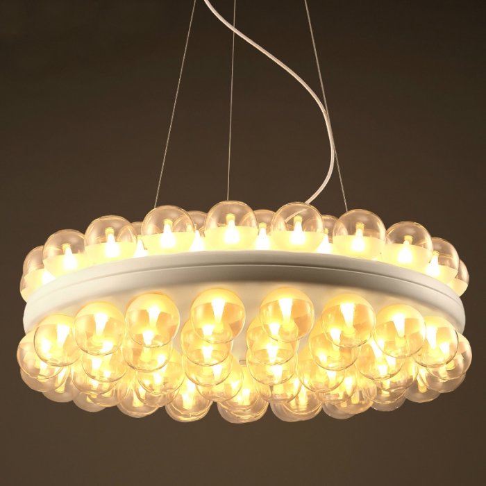 Люстра Eddy Light Chandelier Double Plate Люстра Eddy Light Chandelier Double Plate в Челябинске | Loft Concept