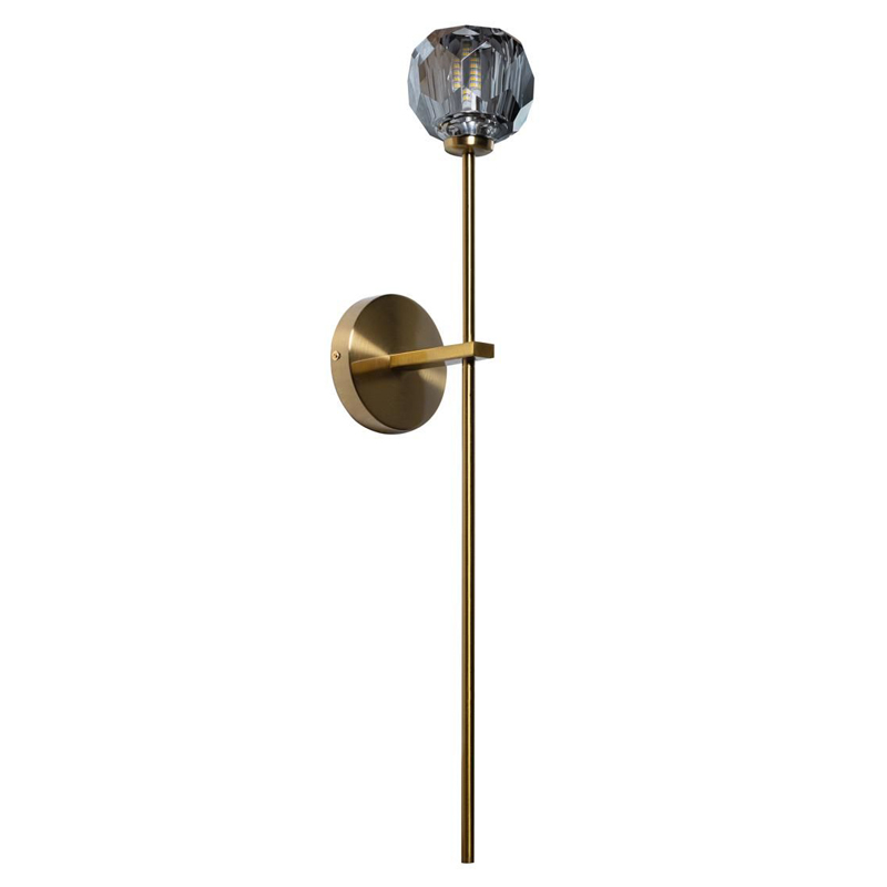 Бра RH Boule de Cristal Long Sconce smoky Латунь Дымчатый (Smoke) Бра RH Boule de Cristal Long Sconce smoky Латунь Дымчатый (Smoke) в Челябинске | Loft Concept