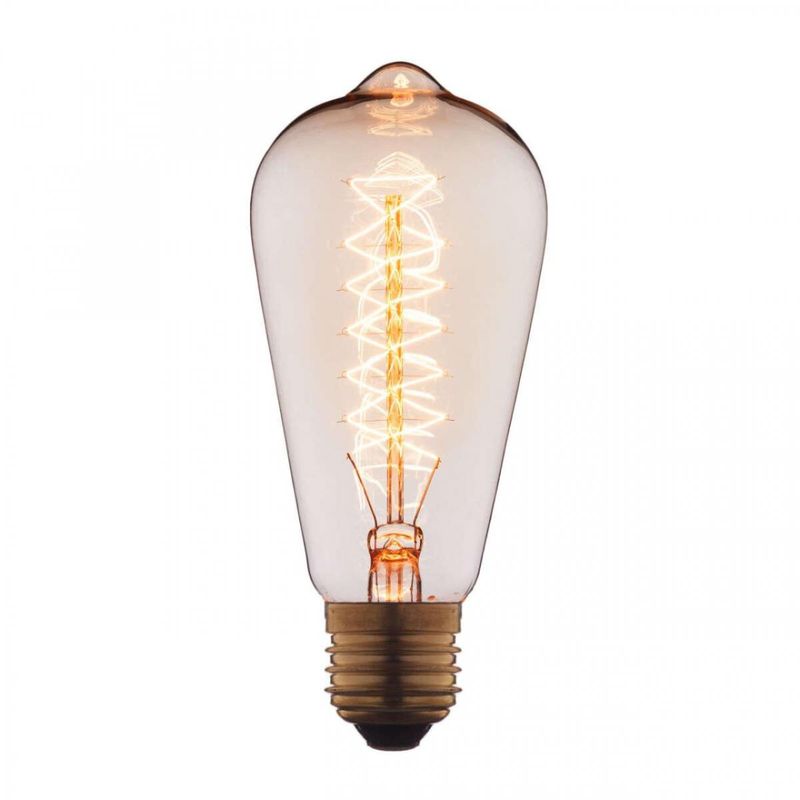 Лампочка Loft Edison Retro Bulb №4 60 W Лампочка Loft Edison Retro Bulb №4 60 W в Челябинске | Loft Concept