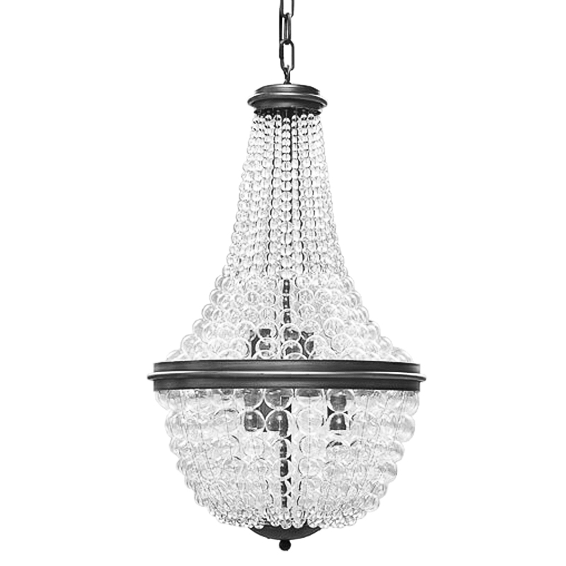 Люстра Bubble Blower Classic Chandeliers Графит Прозрачный Люстра Bubble Blower Classic Chandeliers Графит Прозрачный в Челябинске | Loft Concept