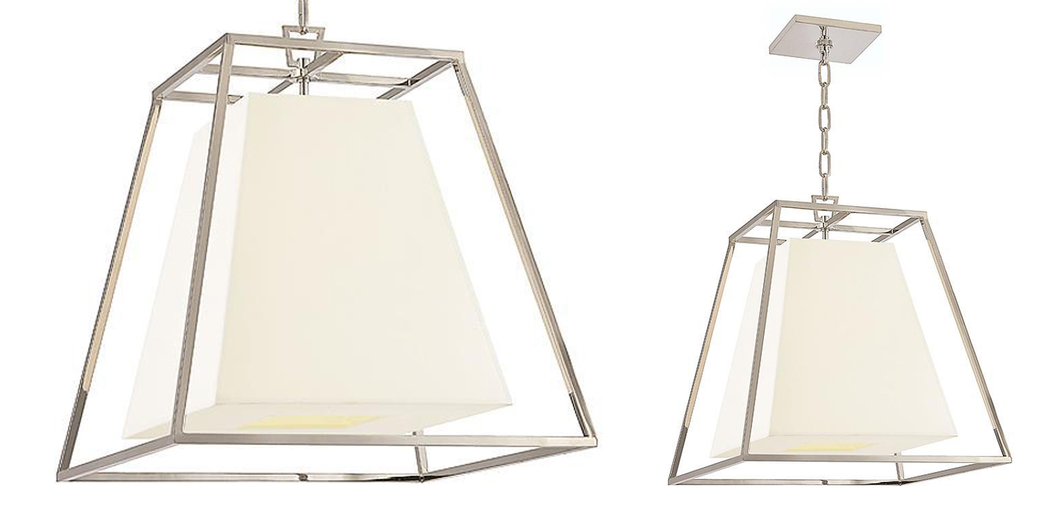 Люстра Geerte Chandelier nickel - фото