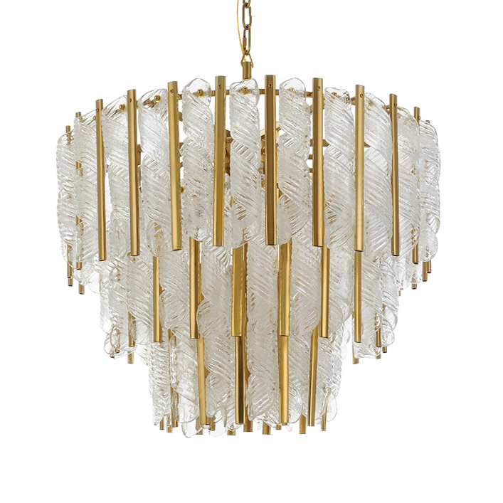 Люстра PARIS CHANDELIER Золотой Белый Люстра PARIS CHANDELIER Золотой Белый в Челябинске | Loft Concept