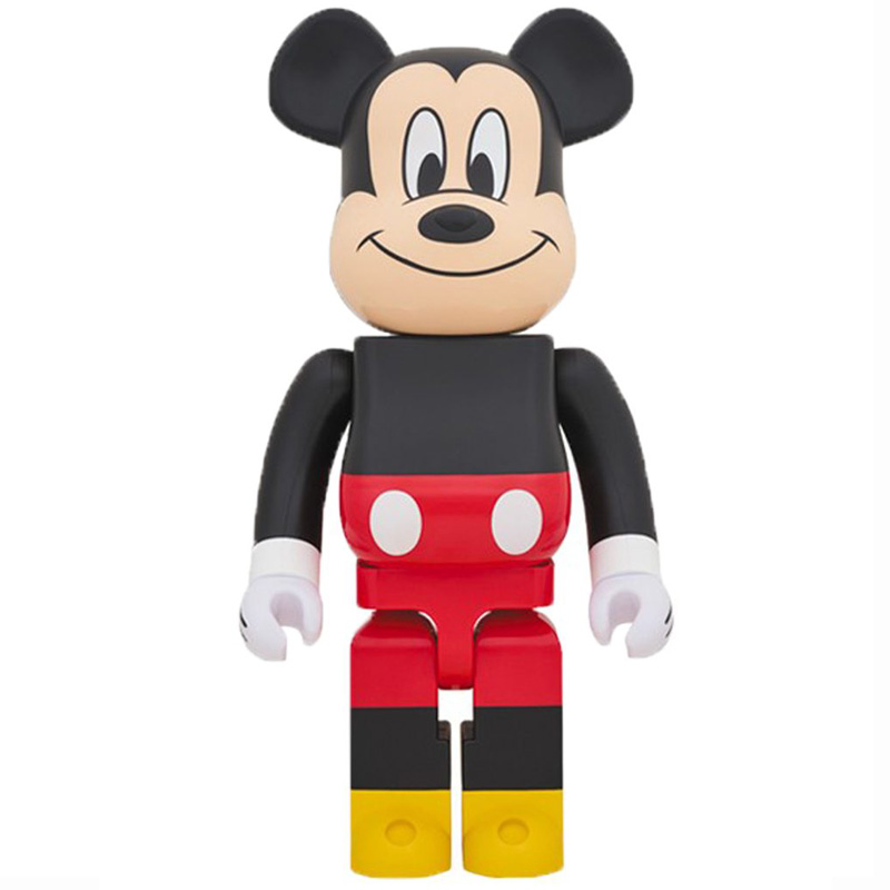 Статуэтка Bearbrick Mickey Mouse Черный Красный Желтый Бежевый Статуэтка Bearbrick Mickey Mouse Черный Красный Желтый Бежевый в Челябинске | Loft Concept