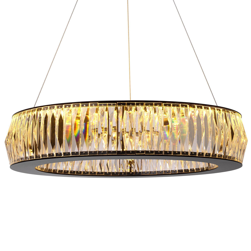 Люстра Eichholtz Chandelier Vancouver S Черный Прозрачный (Transparent) Люстра Eichholtz Chandelier Vancouver S Черный Прозрачный (Transparent) в Челябинске | Loft Concept
