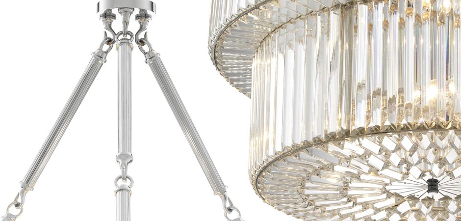 Люстра Chandelier Infinity Double Nickel Люстра Chandelier Infinity Double Nickel - Loft-Concept в Челябинске