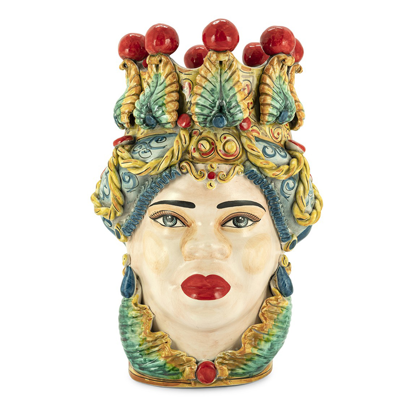 Ваза VASE MORO LADY BIG TRAD. Мульти в Челябинске | Loft Concept 