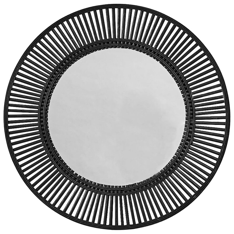 Зеркало Mario Round Mirror Черный в Челябинске | Loft Concept 