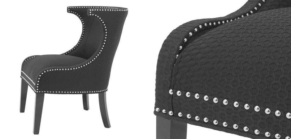Кресло Eichholtz Chair Elson black Кресло Eichholtz Chair Elson black - Loft-Concept в Челябинске