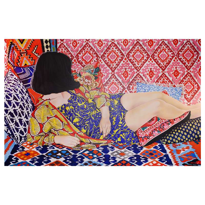 Картина Camouflage 2 Naomi Okubo Мульти Картина Camouflage 2 Naomi Okubo Мульти в Челябинске | Loft Concept