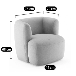 Кресло Ivy Boucle Collection Armchair Кресло Ivy Boucle Collection Armchair в Челябинске