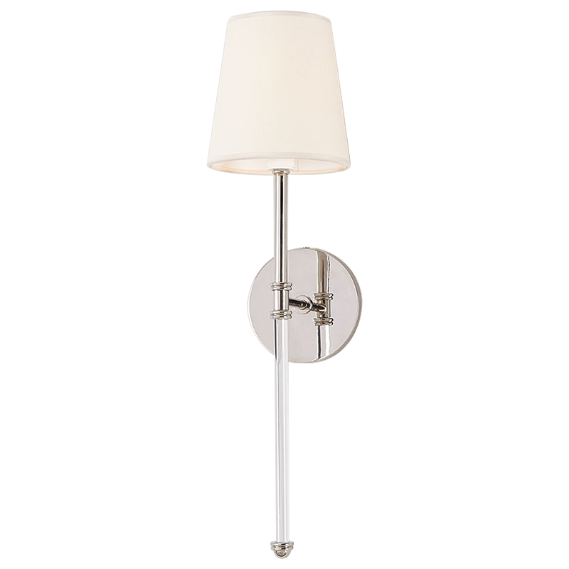 Бра Natale Sconce Nickel Никель Белый Бра Natale Sconce Nickel Никель Белый в Челябинске | Loft Concept