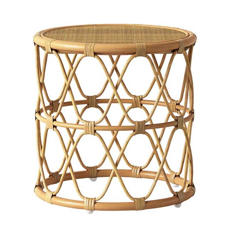 Приставной стол Lotta Wicker Table Древесина Приставной стол Lotta Wicker Table Древесина в Челябинске | Loft Concept