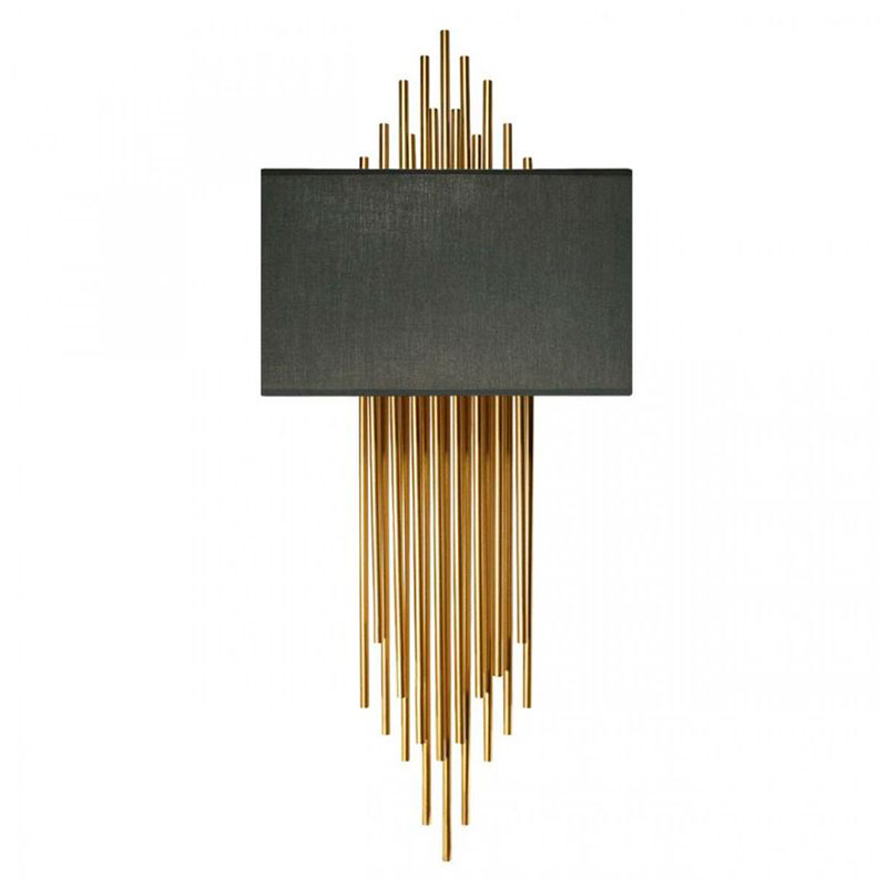 Бра Sohne FIORE Black Золотой Черный Бра Sohne FIORE Black Золотой Черный в Челябинске | Loft Concept