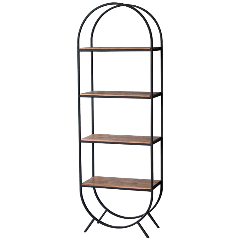 Стеллаж Lugo Industrial Metal Rust Black Rack Коричневый Черный Стеллаж Lugo Industrial Metal Rust Black Rack Коричневый Черный в Челябинске | Loft Concept