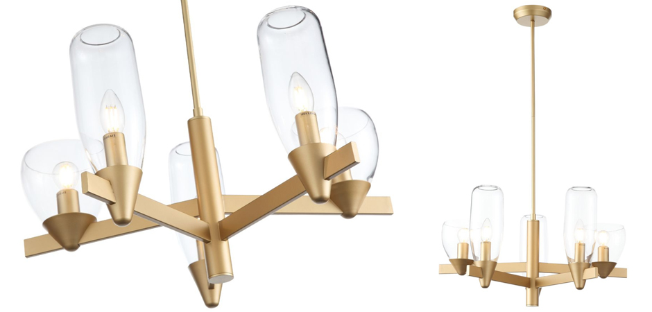 Люстра Houston 5 lamps Люстра Houston 5 lamps - Loft-Concept в Челябинске