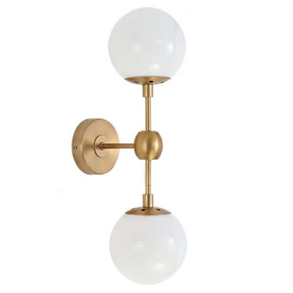 Бра Modo Bra Duo Brass & Milk Латунь Бра Modo Bra Duo Brass & Milk Латунь в Челябинске | Loft Concept