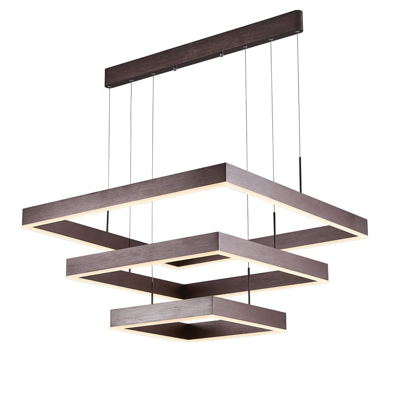 Люстра Ribbon Squares Chandelier Темная бронза Люстра Ribbon Squares Chandelier Темная бронза в Челябинске | Loft Concept