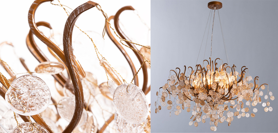 Люстра FAIRYTREE Chandelier Amber Pendants 100 Люстра FAIRYTREE Chandelier Amber Pendants 100 - Loft-Concept в Челябинске