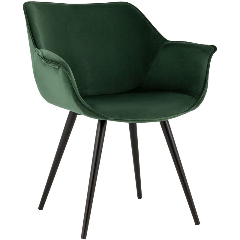 Стул Mason chair Зеленый Велюр Зеленый Черный Стул Mason chair Зеленый Велюр Зеленый Черный в Челябинске | Loft Concept