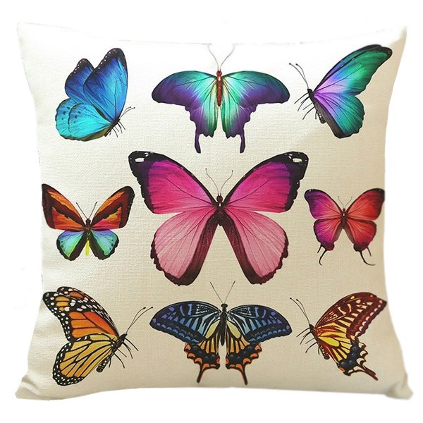 Декоративная подушка Butterfly #2 Мульти Декоративная подушка Butterfly #2 Мульти в Челябинске | Loft Concept