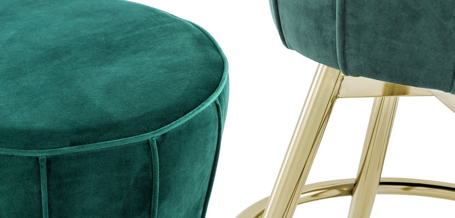 Барный стул Eichholtz Bar Stool Bolton Барный стул Eichholtz Bar Stool Bolton - Loft-Concept в Челябинске