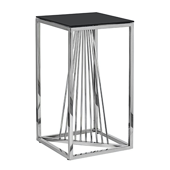 Стол Section Diagonal Stainless Steel 70 Нержавеющая сталь Глянцевый черный Стол Section Diagonal Stainless Steel 70 Нержавеющая сталь Глянцевый черный в Челябинске | Loft Concept